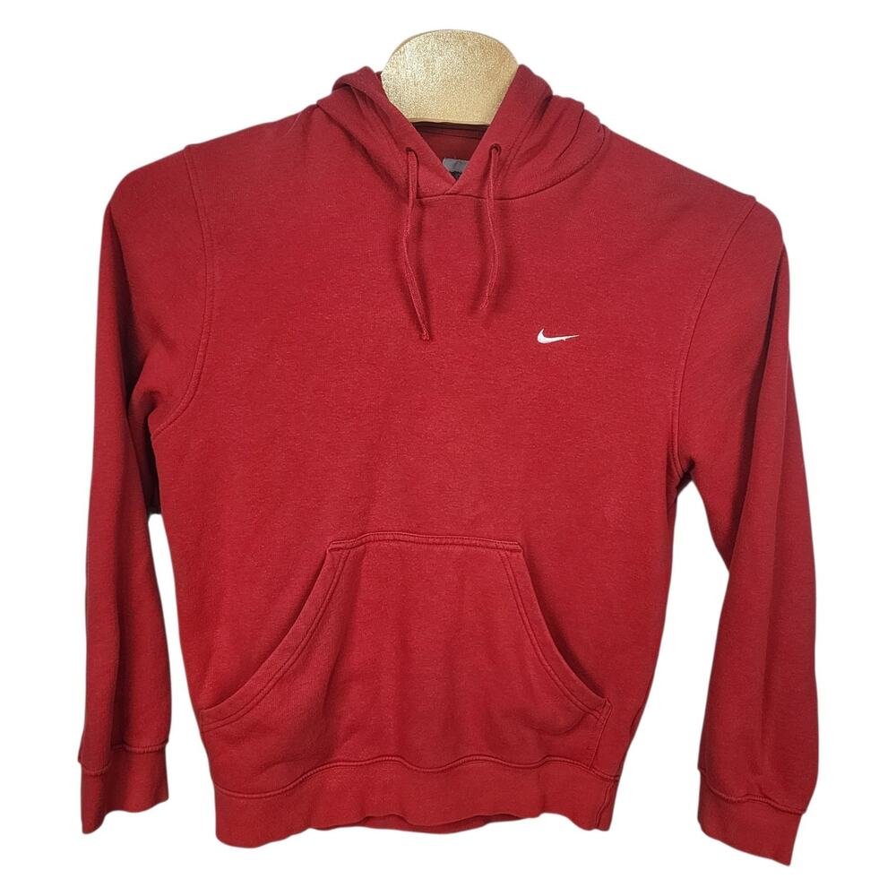 Nike Hoodie Men's Medium M Sweatshirt Jacket Pullover Swoosh Essentials Fleece